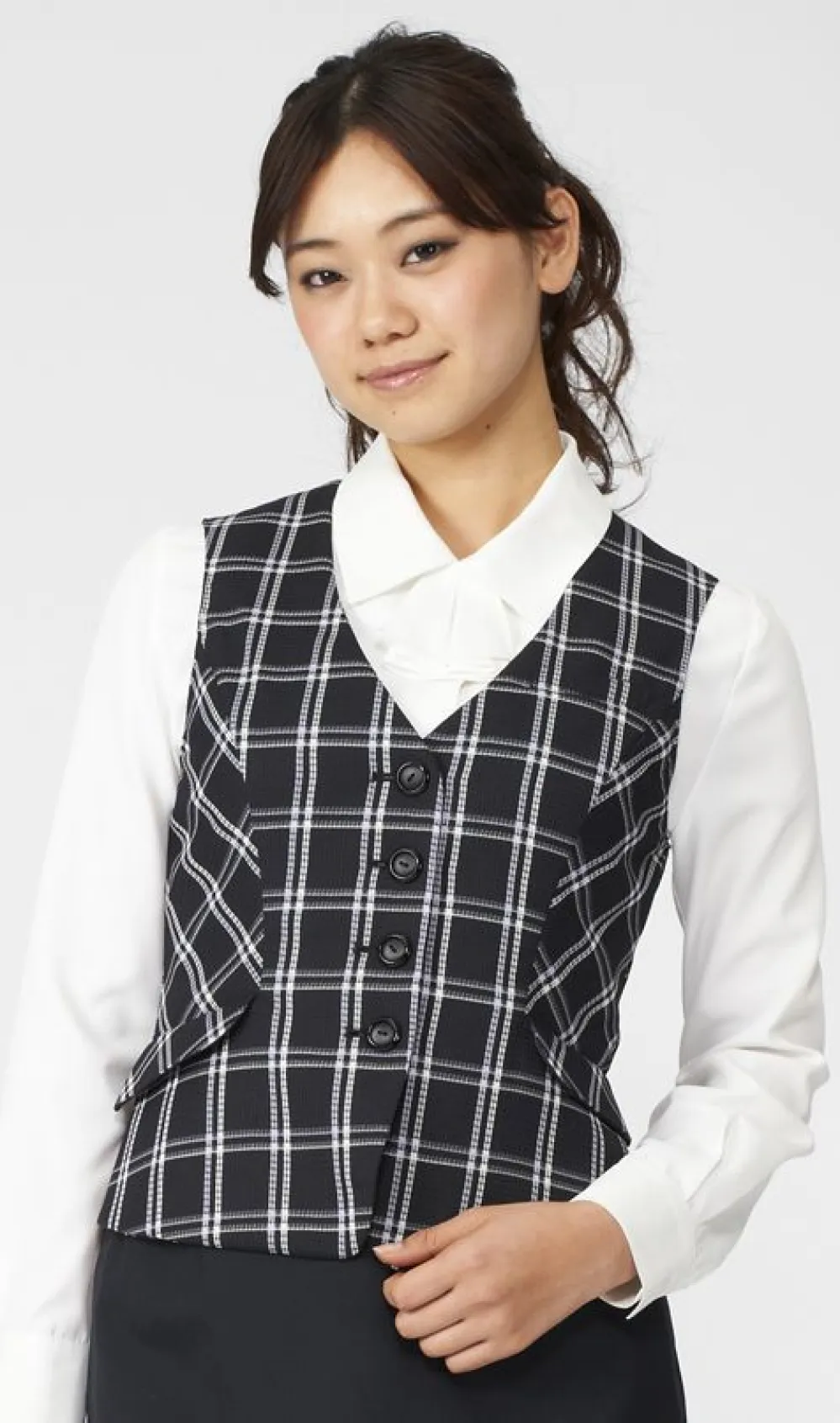 FV36329 ベスト 事務服 nuovo : つなぎ・白衣・事務服のスズキ
