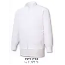 食品白衣jp 食品工場用 長袖白衣 フードマイスター FX71171R 男女共用 混入だいきらい長袖ブルゾン