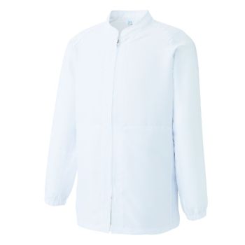 食品工場用 長袖ジャケット（ブルゾン・ジャンパー） フードマイスター FX72130 男女兼用長袖コート（清涼タイプ） 食品白衣jp