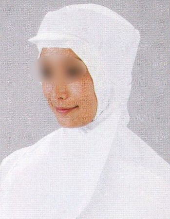 食品工場用 キャップ・帽子 フードマイスター FX75650 男女共用 超清涼フルフードキャップ 食品白衣jp