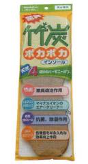 福徳産業 10447 竹炭ぽかぽかインソール 竹炭により悪臭退治作用、抗菌、除湿作用。※この商品はご注文後のキャンセル、返品及び交換は出来ませんのでご注意下さい。※なお、この商品のお支払方法は、先振込（代金引換以外）にて承り、ご入金確認後の手配となります。