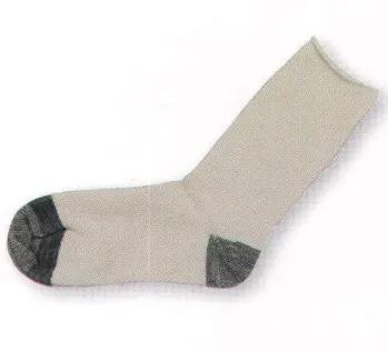 メンズワーキング 靴下・インソール 福徳産業 4022-3P-L やわらか綿 先丸 きなり（3足組） 作業服JP