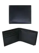 福徳産業 ID-3007 ヤギ皮二つ折り財布 ボックス仕様 本革の圧倒的存在感に流行の機能をプラス！仕様品番:ID-3007品名:ヤギ皮二つ折り財布 ボックス仕様