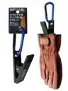 福徳産業 NPT-15 カラビナ付きクリップホルダー(ブルー) カラビナ付きクリップホルダー ブルー湿ったタオルも厚手グローブもしっかりキャッチ。ブラックもございます(品番NPT-14)。仕様品番:NPT-15品名:カラビナ付きクリップホルダー