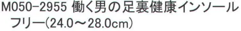 福徳産業 M050-2955 働く男の足裏健康インソール プチプチが気持ちいい。働く男の強い味方。足裏健康インソール。足裏快感。大小さまざまプチプチクッション。疲れ軽減。※この商品はご注文後のキャンセル、返品及び交換は出来ませんのでご注意下さい。※なお、この商品のお支払方法は、先振込（代金引換以外）にて承り、ご入金確認後の手配となります。 サイズ／スペック