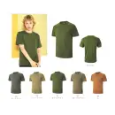 医療白衣com 介護衣 半袖Ｔシャツ wundou P911 アースカラーTシャツ