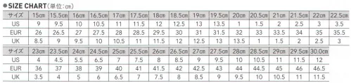 FLORIDAWIND K100-C 運動靴 超・多サイズ15.0cm～30.0cm（5mm刻み）私たちが作るいわゆる運動靴は、小さな子供さまから本格的な大人のプレイヤーまで、サイズバリエーションが幅広く設けられています。15.0cmから30.0cmという外国人アスリートにも適応できるバリエーション。誰もが安心してお選びいただけます。超・軽量こだわりの軽さ。スピードを競う陸上のアスリートをはじめ、様々な種目のプレイヤーにご提案するのが、軽さを重視した、軽快な履き心地をご体験いただけるアクティブシューズです。品質など細やかなパーツにもこだわり、最高の一足に仕上げました。軽さとクッション性クッション性に優れた靴底で、長時間の運動でも足が疲れにくく、激しい動きにも柔軟に対応しやすくなっています。また、つま先と中央、かかと部にはすべり止め加工を施し、グリップ力を向上しています。パーツの軽量化履いた時に軽さを感じていただけるよう、生地や靴底など、細部に軽量化パーツを使用しています。安全な反射テープ夜間のランニングや下校時など薄暗い時でもしっかりと存在を知らせます。加工しやすいバンド全てのサイズにバンドを使用することで、マーキング加工などがしやすく、オリジナリティのある靴にカスタマイズすることができます。撥水加工で水に強いベース生地素材には撥水加工を施しており、雨の日等でも水に濡れにくい仕様となっています。wundou軽さと履きやすさにこだわった、初めてのチームシューズチームウェアと一緒に揃えられる初めてのチームシューズとして、運動のACTIVE SHOESは、軽さと履きやすさにこだわりました。※15.0cm～21.5cmは「K100-A」に掲載しております。※22.5cm～28.5cmは「K100-B」に掲載しております。 サイズ／スペック