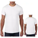 作業服JP イベント・チーム・スタッフ 半袖Ｔシャツ ギルダン 980-000C 4.5オンス ライトウェイトTシャツ セミフィット（ホワイト）