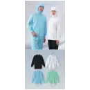 食品白衣jp クリーンウェア 長袖白衣 ガードナー CS245 クリーンウエア（セミロング）