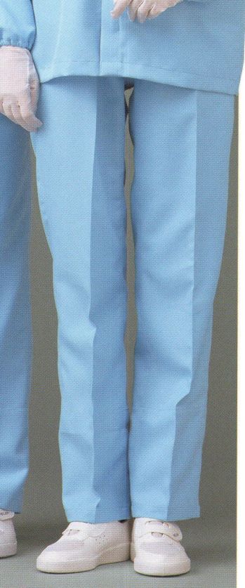 クリーンウェア パンツ（米式パンツ）スラックス ガードナー SH515-2 女性用クリーンパンツ 食品白衣jp
