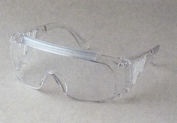 クリーンウェア その他 ガードナー YM1338 保護メガネ1眼型 NO．338（ポリカーボネイト／ノンコート） 食品白衣jp