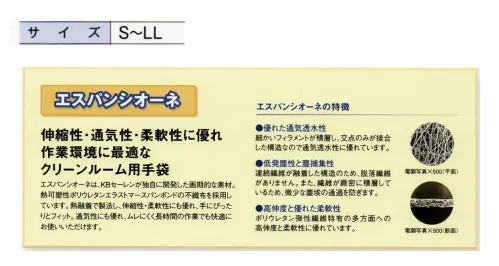 ガードナー G5020 クリーン手袋Sタイプ（長さ24cm）（100双入） 伸縮性、通気性、柔軟性に優れ作業環境に最適なクリーンルーム用手袋手首が長いタイプの商品もございます。(G5030)手の平に高強度ウレタンフィルムを使用したタイプの商品もございます。(G5021、手首が長いタイプG5031)★クリーンパック品も承ります。当商品は100双/箱入りです。（左右100枚ずつ）エスパンシオーネは、KBセーレンが独自に開発した画期的な素材。熱可塑性ポリウレタンエラストマースパンボンドの不織布を採用しています。熱融着で製法し、伸縮性・柔軟性にも優れ、手にぴったりとフィット。通気性にも優れ、ムレにくく長時間の作業でも快適にお使いいただけます。●優れた通気透水性細かいフィラメントが積層し、交点のみが接合した構造なので、通気透水性に優れています。●低発塵性と塵捕集性連続繊維が融着した構造のため、脱落繊維がありません。また、繊維が緻密に積層しているため、微少な塵埃の通過を防ぎます。●高伸度と優れた柔軟性ポリウレタン弾性繊維特有の多方面への高伸度と柔軟性に優れています。※この商品は、ご注文後のキャンセル・返品・交換ができませんので、ご注意下さいませ。※なお、この商品のお支払方法は、先振込（代金引換以外）にて承り、ご入金確認後の手配となります。 サイズ／スペック