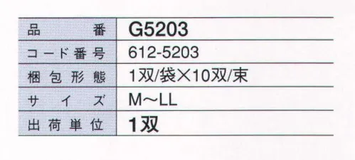 ガードナー G5203 耐熱耐磨耗手袋 耐切創にも優れた120度の耐熱仕様。手の平側はアミラド、ポリウレタンコーティングで耐熱仕様です。手の甲側はナイロン製で耐熱仕様になっておりません。 ※この商品は、ご注文後のキャンセル・返品・交換ができませんので、ご注意下さいませ。※なお、この商品のお支払方法は、先振込（代金引換以外）にて承り、ご入金確認後の手配となります。 サイズ／スペック