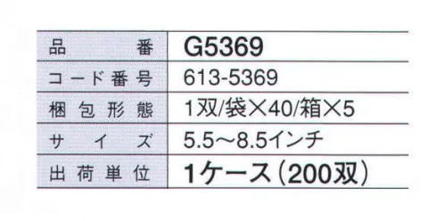 ガードナー G5369 清浄手袋ニトリル・ラテックス（200双/ケース） スムーズに装着できるタイプ。ラテックスとニトリルの三層構造。一双ずつPE袋で包装されています。 ※この商品は、ご注文後のキャンセル・返品・交換ができませんので、ご注意下さいませ。※なお、この商品のお支払方法は、先振込（代金引換以外）にて承り、ご入金確認後の手配となります。 サイズ／スペック