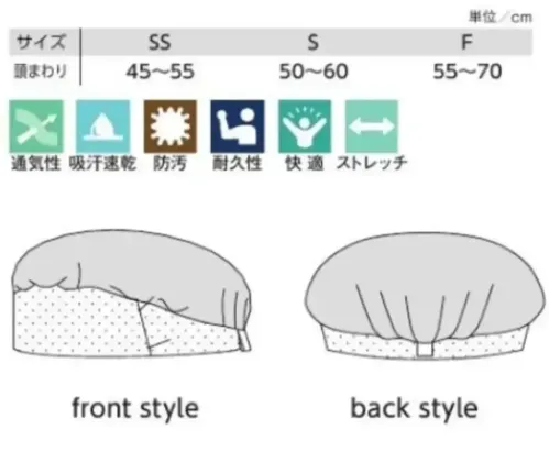 ガードナー G7437 美額キャップ インナーフード（5枚入） サイズ／スペック