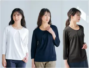 カットソー（七分袖）