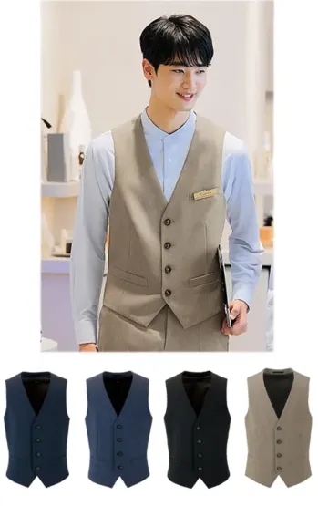 オフィスウェア ベスト アイトス (ハイナック) 630051 メンズベスト 事務服JP