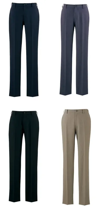 オフィスウェア パンツ（米式パンツ）スラックス アイトス (ハイナック) 630053 メンズパンツ 事務服JP