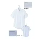 作業服JP ブレザー・スーツ 半袖シャツ アイトス (ハイナック) 634060 メンズ半袖ボタンダウンシャツ