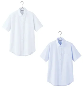 オフィスウェア 半袖シャツ アイトス (ハイナック) 634060 メンズ半袖ボタンダウンシャツ 事務服JP