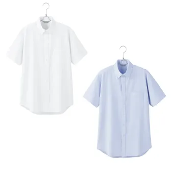 オフィスウェア 半袖シャツ アイトス (ハイナック) 634160 メンズ半袖ボタンダウンシャツ 事務服JP