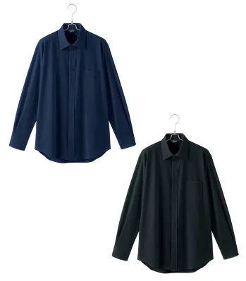 男女ペア 長袖シャツ アイトス (ハイナック) 634251 メンズ長袖シャツ 作業服JP