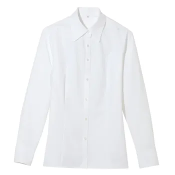 男女ペア 長袖ブラウス アイトス (ハイナック) 866004 レディース長袖ブラウス 作業服JP