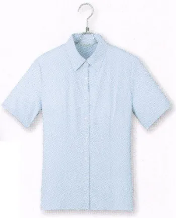 男女ペア 半袖ブラウス アイトス (ハイナック) B2610-25 半袖ブラウス 作業服JP