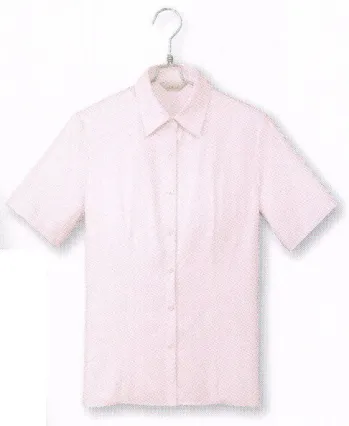 男女ペア 半袖ブラウス アイトス (ハイナック) B2610-38 半袖ブラウス 作業服JP