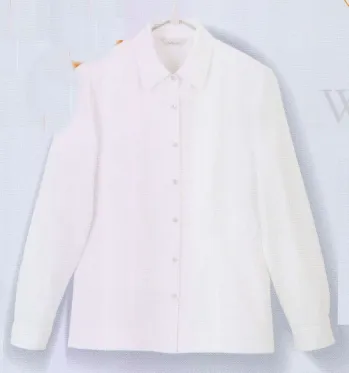 男女ペア 長袖ブラウス アイトス (ハイナック) B2611-01 長袖ブラウス 作業服JP