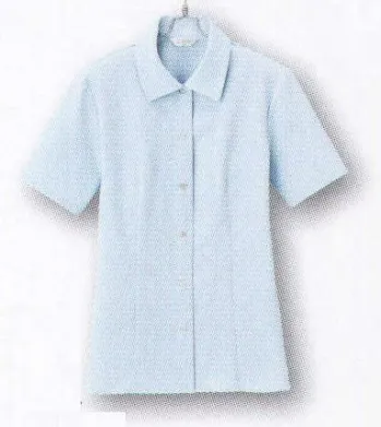男女ペア 半袖ブラウス アイトス (ハイナック) B2950-20 半袖ブラウス 作業服JP