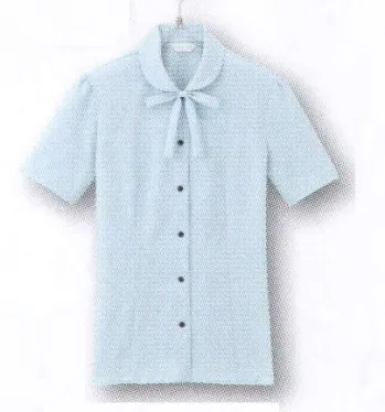 男女ペア 半袖ブラウス アイトス (ハイナック) B2960-20 半袖ブラウス 作業服JP