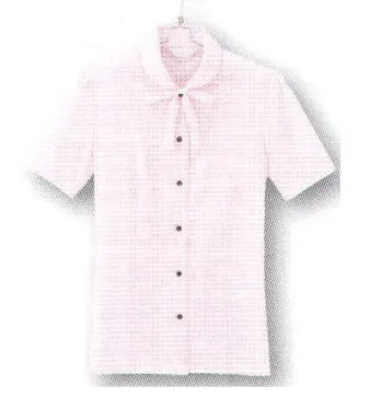 男女ペア 半袖ブラウス アイトス (ハイナック) B2960-38 半袖ブラウス 作業服JP