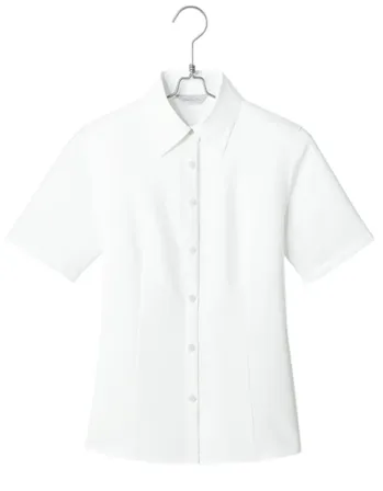 男女ペア 半袖ブラウス アイトス (ハイナック) B3500-01 キテミテ体感半袖ブラウス 作業服JP