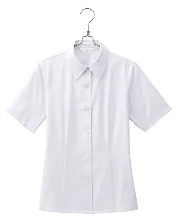 男女ペア 半袖ブラウス アイトス (ハイナック) B8100-01 半袖ブラウス 作業服JP
