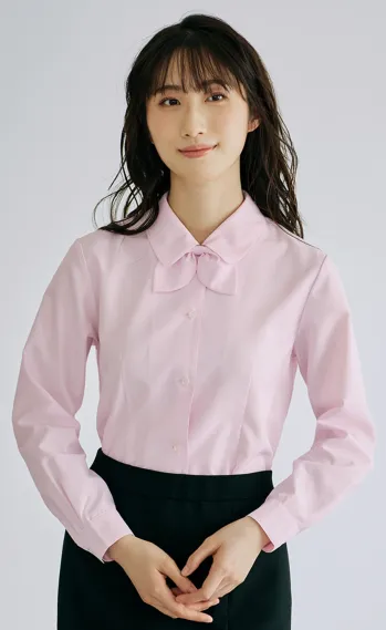 男女ペア 長袖ブラウス アイトス (ハイナック) B8600-38 長袖ブラウス 作業服JP