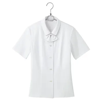 男女ペア 半袖ブラウス アイトス (ハイナック) HCB2700-101 半袖ブラウス 作業服JP