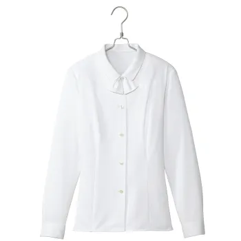 男女ペア 長袖ブラウス アイトス (ハイナック) HCB2701-101 長袖ブラウス 作業服JP