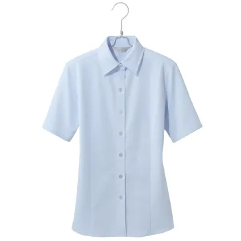 男女ペア 半袖ブラウス アイトス (ハイナック) HCB4100-020 半袖ブラウス 作業服JP