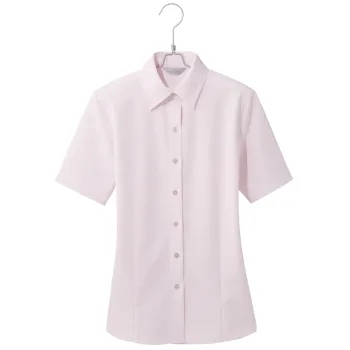 男女ペア 半袖ブラウス アイトス (ハイナック) HCB4100-038 半袖ブラウス 作業服JP