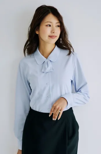 男女ペア 長袖ブラウス アイトス (ハイナック) HCB4111-020 長袖ブラウス 作業服JP