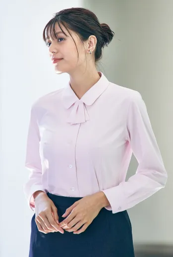 男女ペア 長袖ブラウス アイトス (ハイナック) HCB4111-038 長袖ブラウス 作業服JP