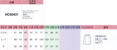 アイトス (ハイナック) S0431-90 フレアースカート スタイルよく見えること-美。ほどよく流行を意識していること-トレンド。もちろん着心地のよさやケアのイージーさも-当然。そして好みは、女性によってさまざま。だからピエはどんな女性のWANTも叶えられるよう、あらゆるテイストをご用意。選ぶ楽しさ、欲しいものがあるウレシさ、それがPIEDSのオフィスウェア。エレガントに魅せる。スタイル、質感美ジャケット。ウエストで軽くシェイプしたショート丈の美しいシルエット。大きく開いた襟元と大き目のくるみボタンで視線を上に集めれば、脚長効果も抜群。オフでも着れそうなほど、おしゃれなキュートさも魅力です。※「23号(特注)」は、販売を終了致しました。 サイズ／スペック