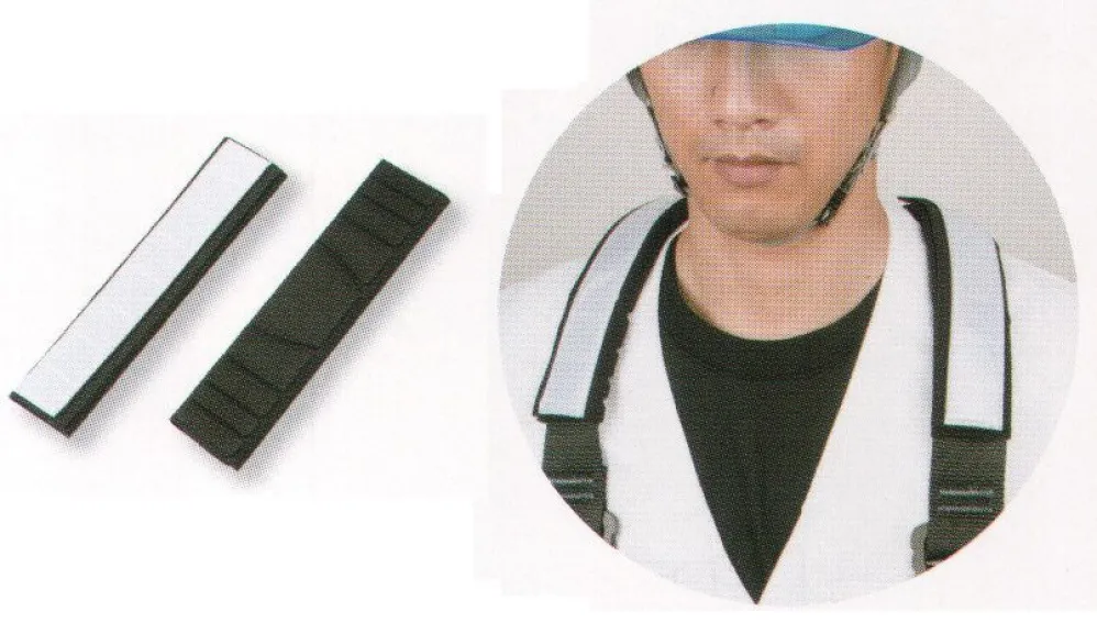 ハーネス型安全帯用オプション部品 肩パッド 藤井電工 RPS-60