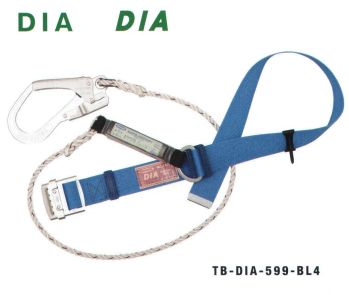 とび服・鳶作業用品 一般高所作業用安全帯 藤井電工 TB-DIA-599 DIA安全帯（三つ打ち）（20本単位） 作業服JP