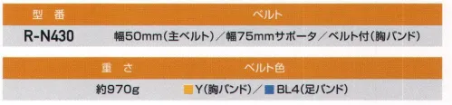 藤井電工 R-N430 被災者吊上げベルト 被災者を窒息や墜落の危険から守りつつ、ウインチ、ヘリコプター等で吊り上げます。装着は簡単で確実です。・胸バンドはバックルにより片手ですばやく締め付けることができます。・足バンドは遊帯により、素早く固定できます。※この商品は受注生産になります。※受注生産品につきましては、ご注文後のキャンセル、返品及び他の商品との交換、色・サイズ交換が出来ませんのでご注意ください。※受注生産品のお支払い方法は、先振込（代金引換以外）にて承り、ご入金確認後の手配となります。 サイズ／スペック