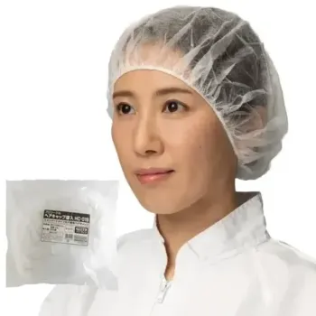 食品工場用 キャップ・帽子 中部物産貿易 HC-01B ヘアキャップ袋入り（2000枚入） 食品白衣jp