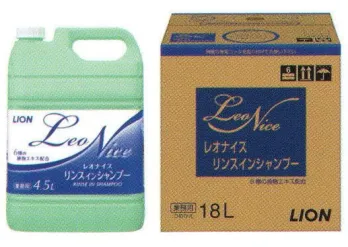 ギフト・アメニティ バス用品 中部物産貿易 LE-RINSE18 レオナイス リンスインシャンプー18L サービスユニフォームCOM