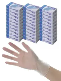 中部物産貿易 PL-NP-P40 プラスチック手袋 ノンパウダー P40（3000枚入）