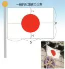 平井旗 01-04 日の丸 国旗 W巾 掲揚台、会場バッグ用、その他大型。やや厚めで平織りの綿生地、実用経済的で主に室内向です。※この商品はご注文後のキャンセル、返品及び交換は出来ませんのでご注意下さい。※なお、この商品のお支払方法は、先振込（代金引換以外）にて承り、ご入金確認後の手配となります。※納期は約1週間程度かかります。予めご了承ください。